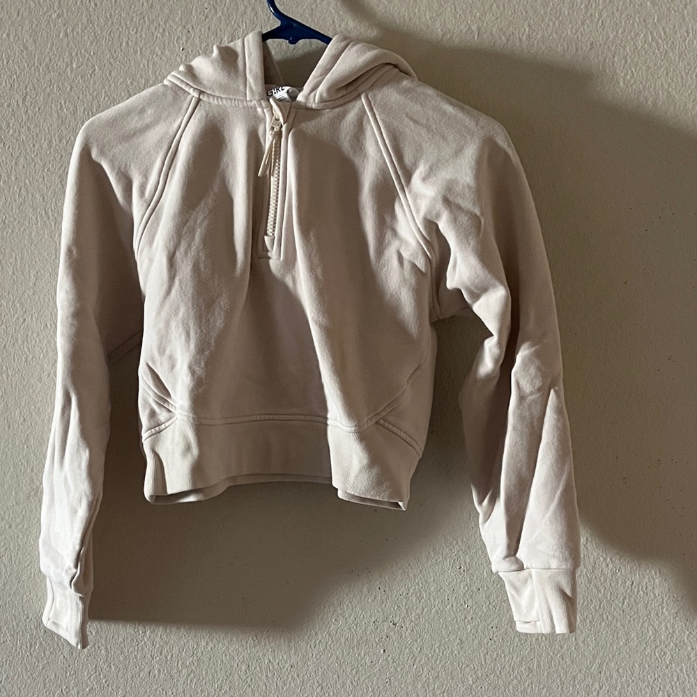 Athleta Cream Kids Hoodie